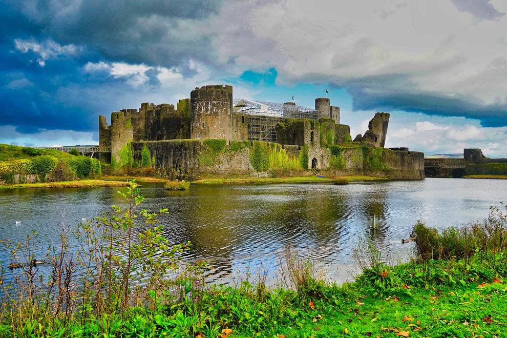 Caernarfon vára - Wales legszebb helyei